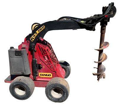 Dingo AWD Mini Loader with Post Hole Digger – MGS & Hire