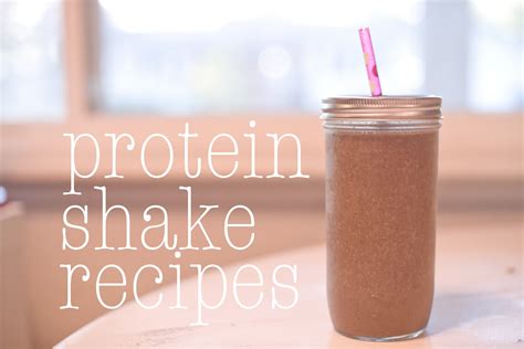 Domestic Fashionista: What I Drink Every Morning--Protein Shake Recipes