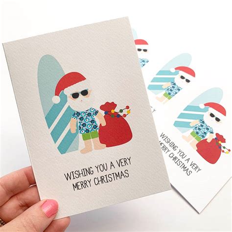 Australian Christmas Card Pack Aussie Christmas Cards Set of - Etsy Australia