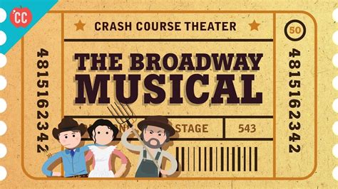 Broadway Book Musicals: Crash Course Theater #50 - YouTube