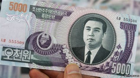 North Korea 'drops Kim Il-sung from new banknotes' - BBC News