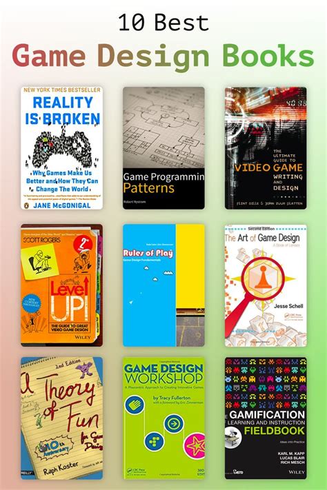 10 Best Game Design Books | Game design books, Book design, Best design ...