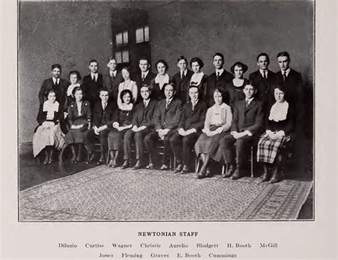 1921 Yearbook Photos – Newton MA History