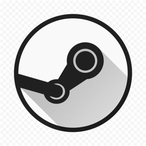 Steam Black & White Logo Icon PNG | Citypng