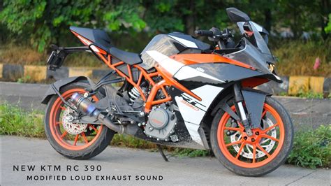 New KTM RC 390 Modified Loud Exhaust Sound || Modification ||:- - YouTube