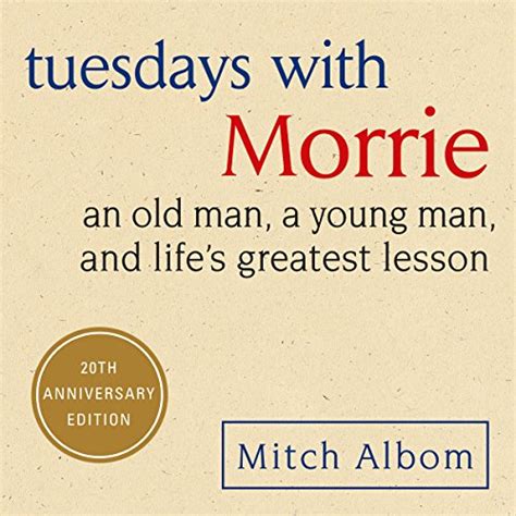 Tuesdays with Morrie by Mitch Albom - Audiobook - Audible.com