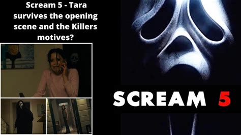 Scream 5 - Tara survives the opening scene and the Killers motives ...