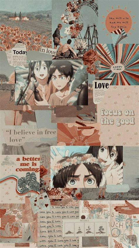 Collage Aesthetic Cute Anime Wallpaper Iphone - just-imaginee