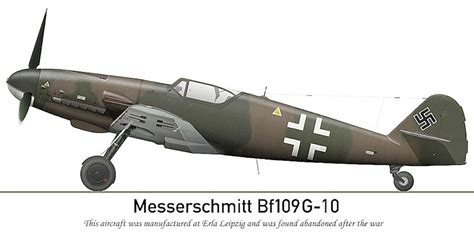 Asisbiz Messerschmitt Bf 109G10 Erla Reichsverteidigung abandoned Erla ...