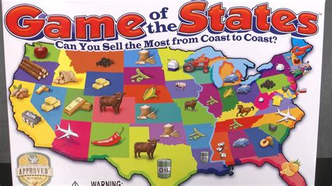 Game of the States from Winning Moves Games - YouTube