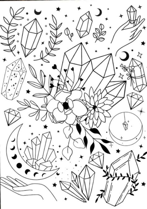 Boho Coloring Pages Printable