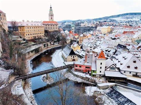 Cesky Krumlov Day Trip | Winter destinations, Europe winter, Cool ...