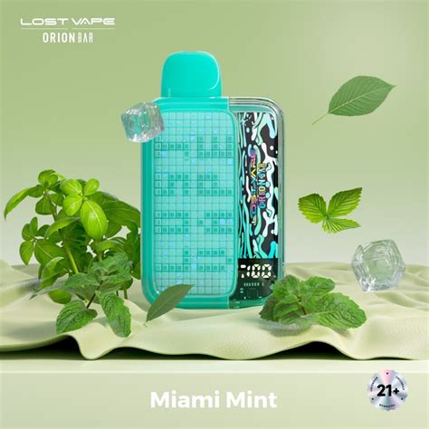 Experience Refreshing Bliss with MIAMI MINT – Orion Bar 10000