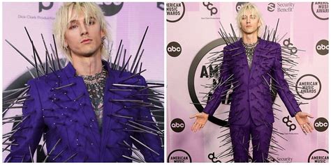 "Gabe Lewis from The Office as Lady Gaga": Machine Gun Kelly sports ...