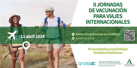 II Jornadas Vacunación Viajes Internacionales - Plan de Vacunaciones de Andalucía (Andavac)