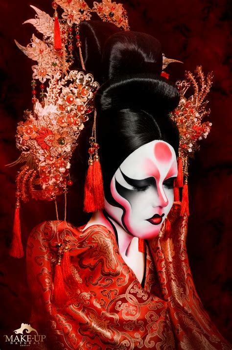 KABUKI - MAKE-UPNATURAL | Maquillaje de personajes, Maquillaje de ojos artistico, Maquillaje de ...