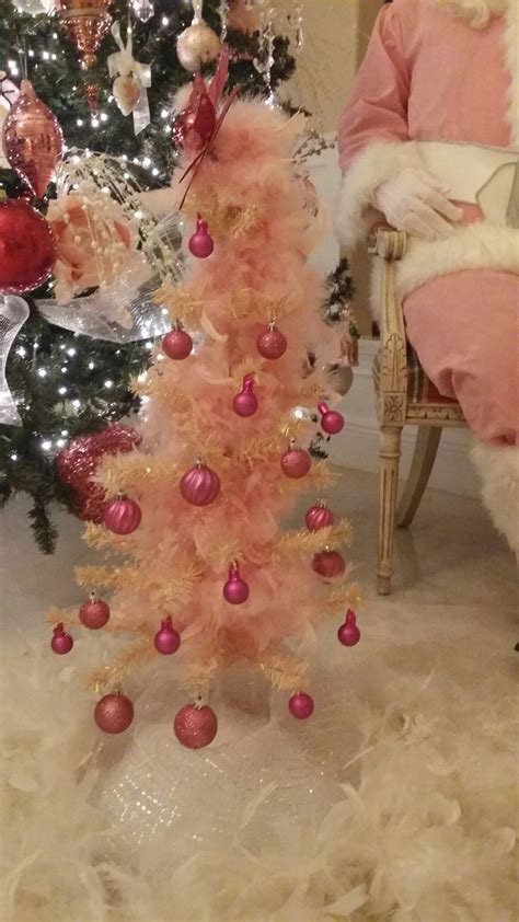 Pink Santa Claus | Pink christmas, Holiday decor, Christmas tree