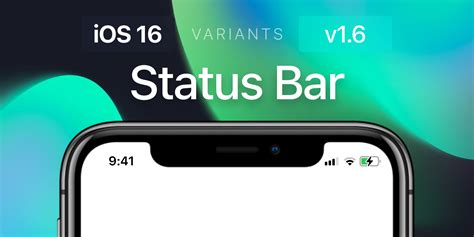 iOS 16 Status Bar | Figma Community