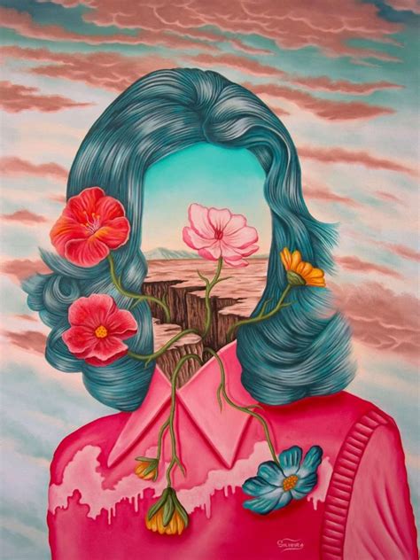 Attachment: Surrealist Portrait Paintings Blending Human Heads With ...