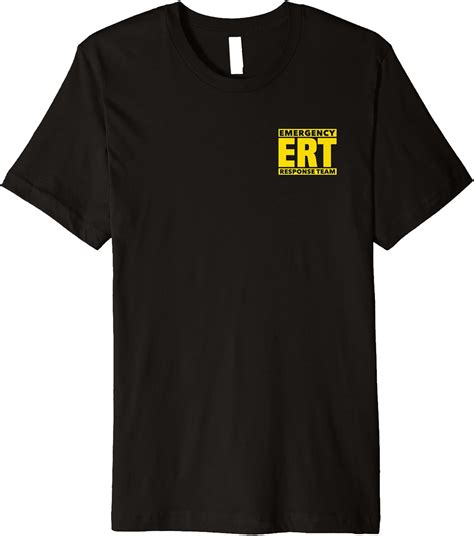 Amazon.com: Emergency Response Police Fire EMS First Responder Uniform Premium T-Shirt ...