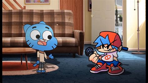 The Funkin World of Gumball on Twitter: "Guys look at this teaser‼️ 😳 #fridaynightfunkin # ...