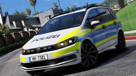 VW Touran Polizei Hamburg - GTA5-Mods.com