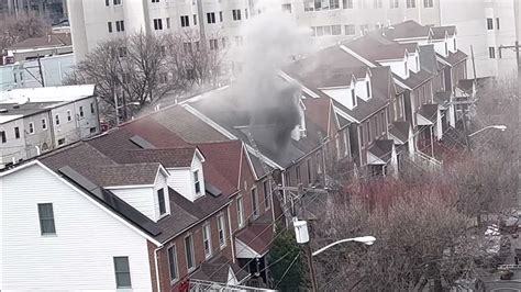 Jersey City Fire Department Responds to Fire on 10th Street - YouTube