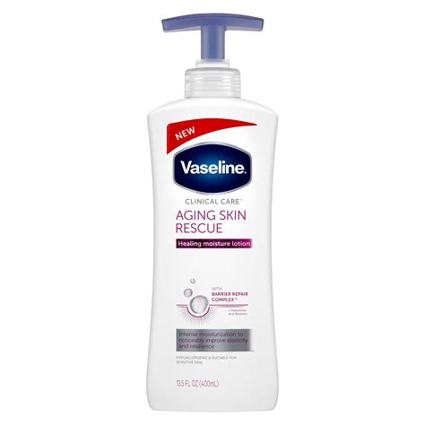 Vaseline Clinical Care Body Lotion Aging Skin Rescue 13.5 oz - Walmart.com