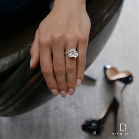 Heart Diamond Wedding Ring - jenniemarieweddings