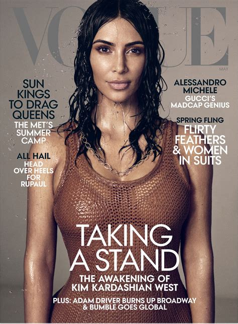 Kim Kardashian - Vogue Magazine May 2019 Issue • CelebMafia