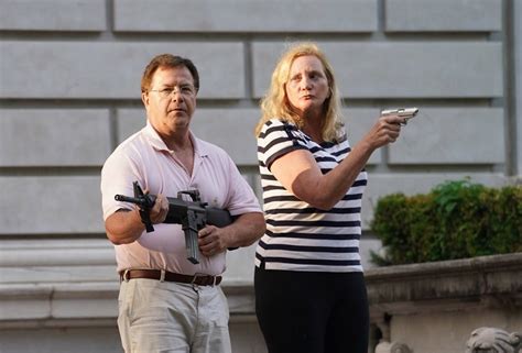 'Ken & Karen' Draw Their Guns At Crowd Heading To St. Louis Mayor's ...