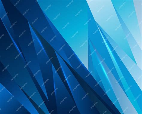 Premium Vector | Ice crystal abstract background. blue gradient ...