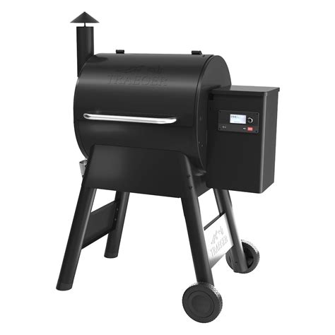 Traeger Pro 575 Wi-fi enabled Wood Pellet Grill BBQ in Black | The Home ...