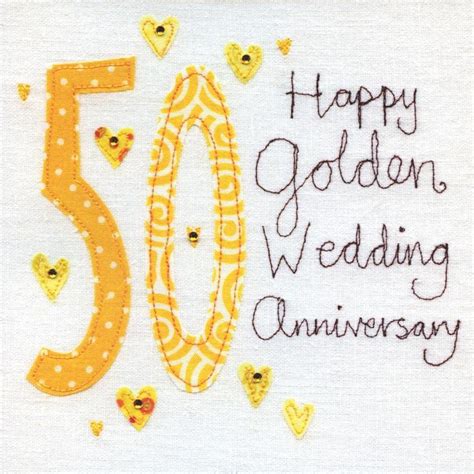 50th Wedding Anniversary Cards