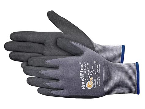 MaxiFlex® 34-874 Micro-Foam Nitrile Coated Gloves - 2XL S-20732-2X - Uline