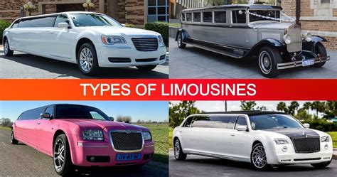 Limousine | Limousine Car | Types of Limousines | Characteristics of ...