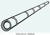 Antique Spyglass Sketch Stock Illustration 110897978  Shutterstock sketch template