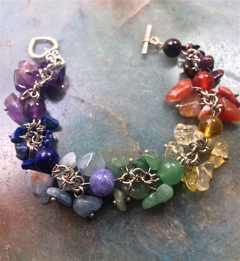 Chakra Healing Crystals Bracelet– LillaDesigns