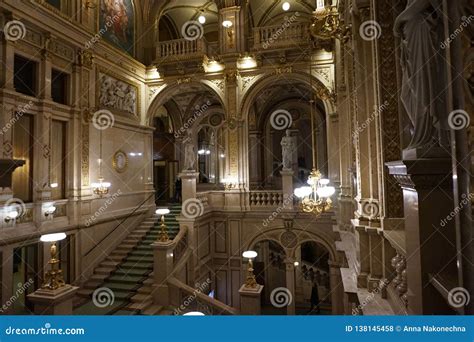 Interior Decoration of the Vienna State Opera Wiener Staatsoper ...