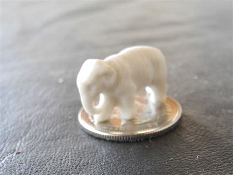 Miniature porcelain Elephant c 1900 | Collectors Weekly