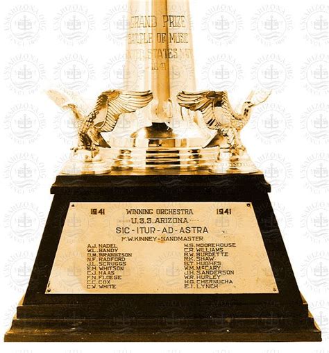 USS Arizona Band Trophy - Battle of Music - Battle of the Bands ...