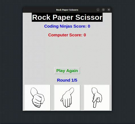 GitHub - CodeStudio-Content/Rock-Paper-Scissors-Python: Welcome to our ...