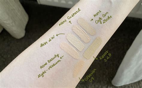 Smashbox concealer swatches : r/OliveMUA