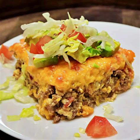 Keto Bacon Cheeseburger Casserole Recipe - Keto Daily