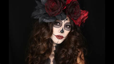 Sugar Skull/Catrina Makeup Tutorial - YouTube