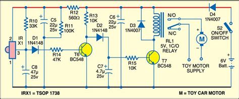 13+ Remote Control Car Circuit Diagram | Robhosking Diagram