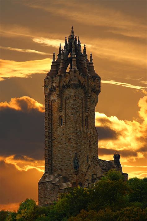 The Wallace Monument Photograph by JM Braat Photography