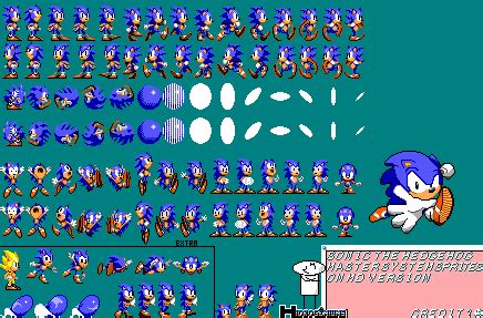 Sonic 1 Mega Drive 8-bit sprites updat HidroGeniun by HidroGeniuns on DeviantArt