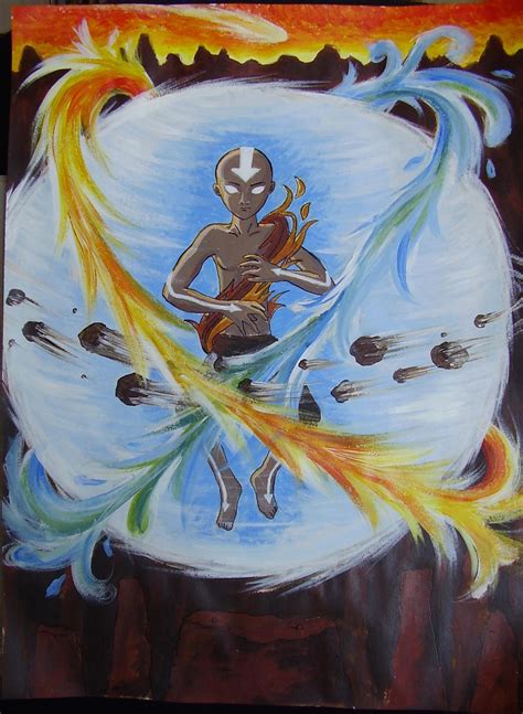 Aang avatar state by Seanwest101 on DeviantArt