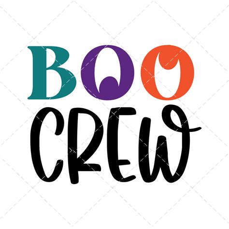 BOO CREW HALLOWEEN SVG - The Girl Creative